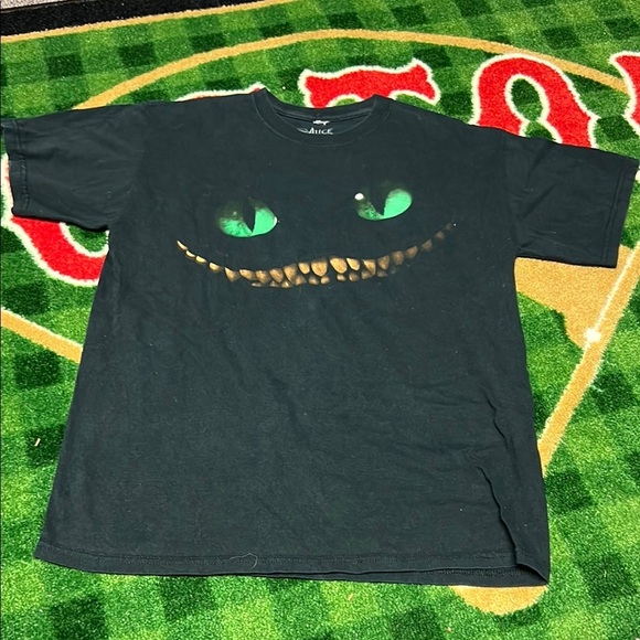 Disney Alice In Wonderland Cheshire Cat Invisible Eyes Grin Size M - Picture 1 of 4